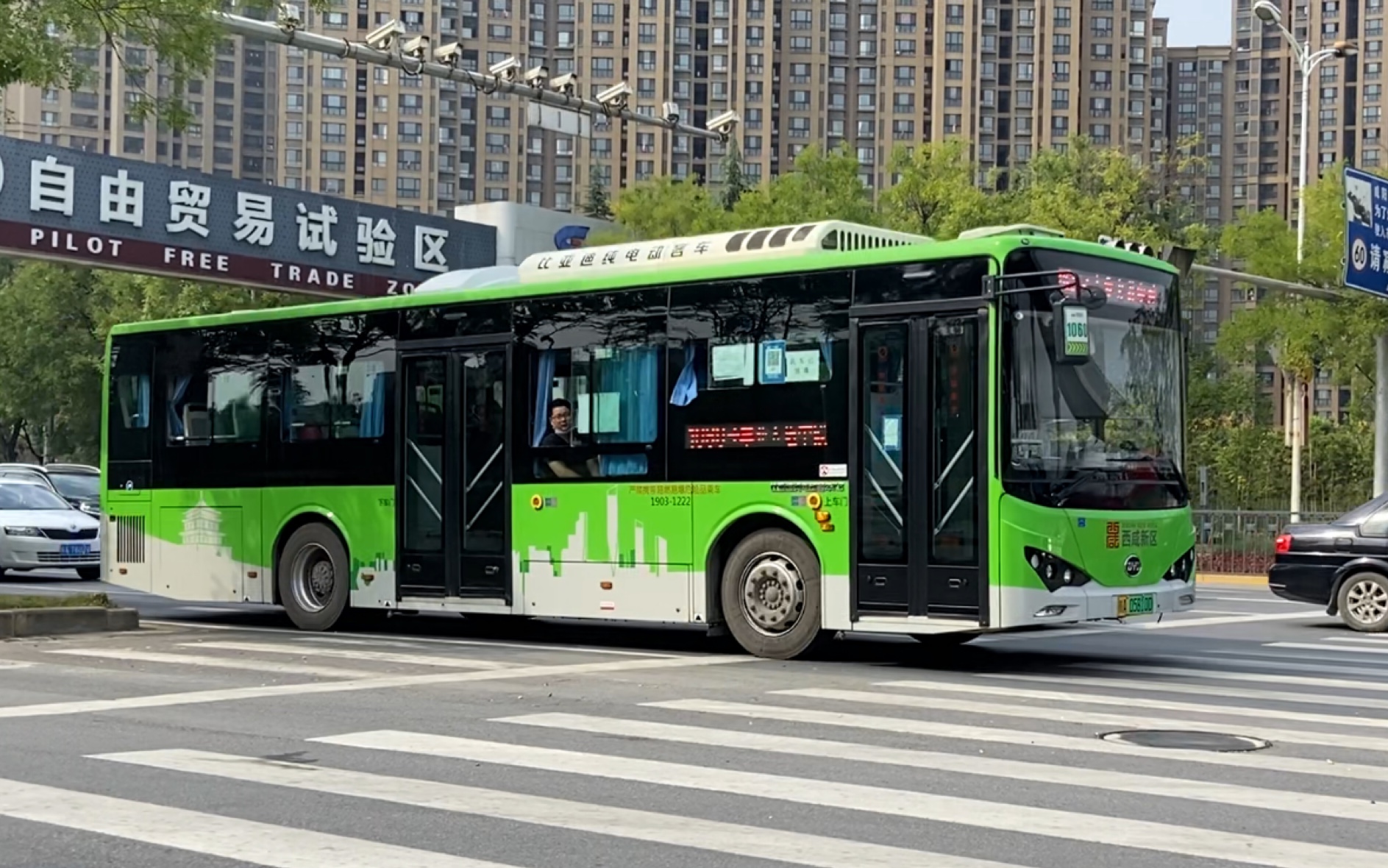 咸阳沣河森林公园公交图片