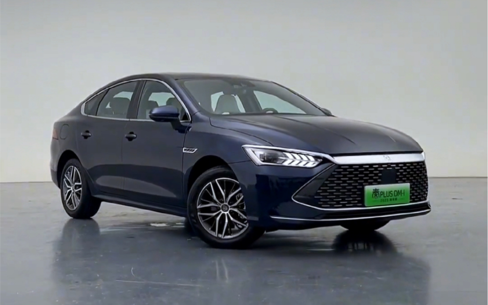 合资家轿终结者,秦plusdmi(2023冠军版墨玉蓝)