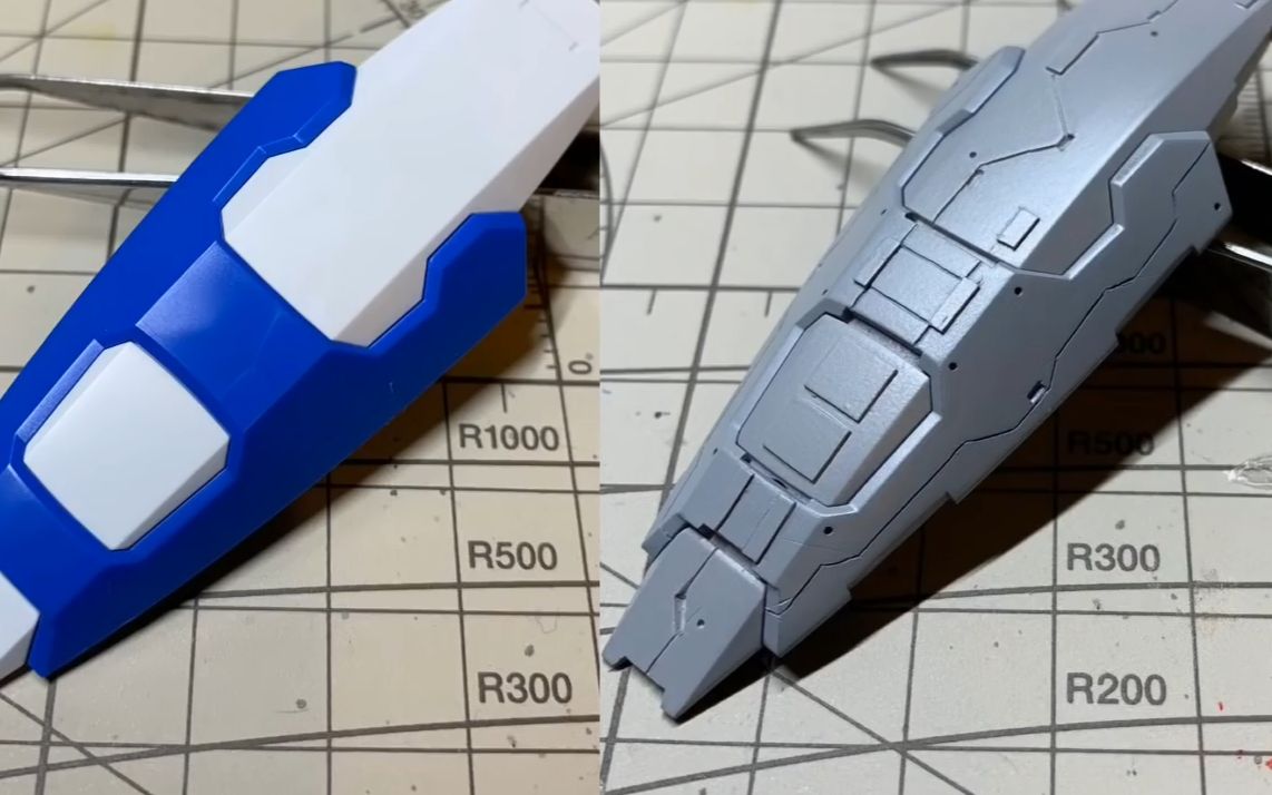 高达教程:hg高达age-1盾牌刻线改件_哔哩哔哩 (゜-゜)つロ 干杯~-bili