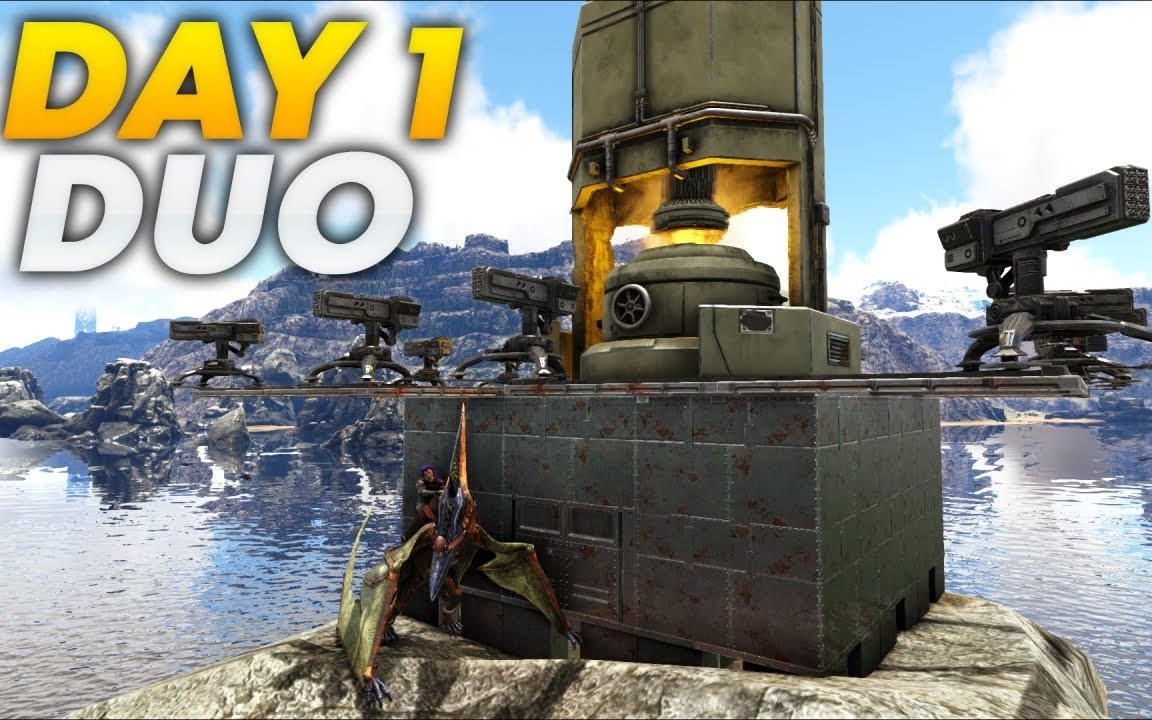 两人在第一天就主宰了ragnarok - ark