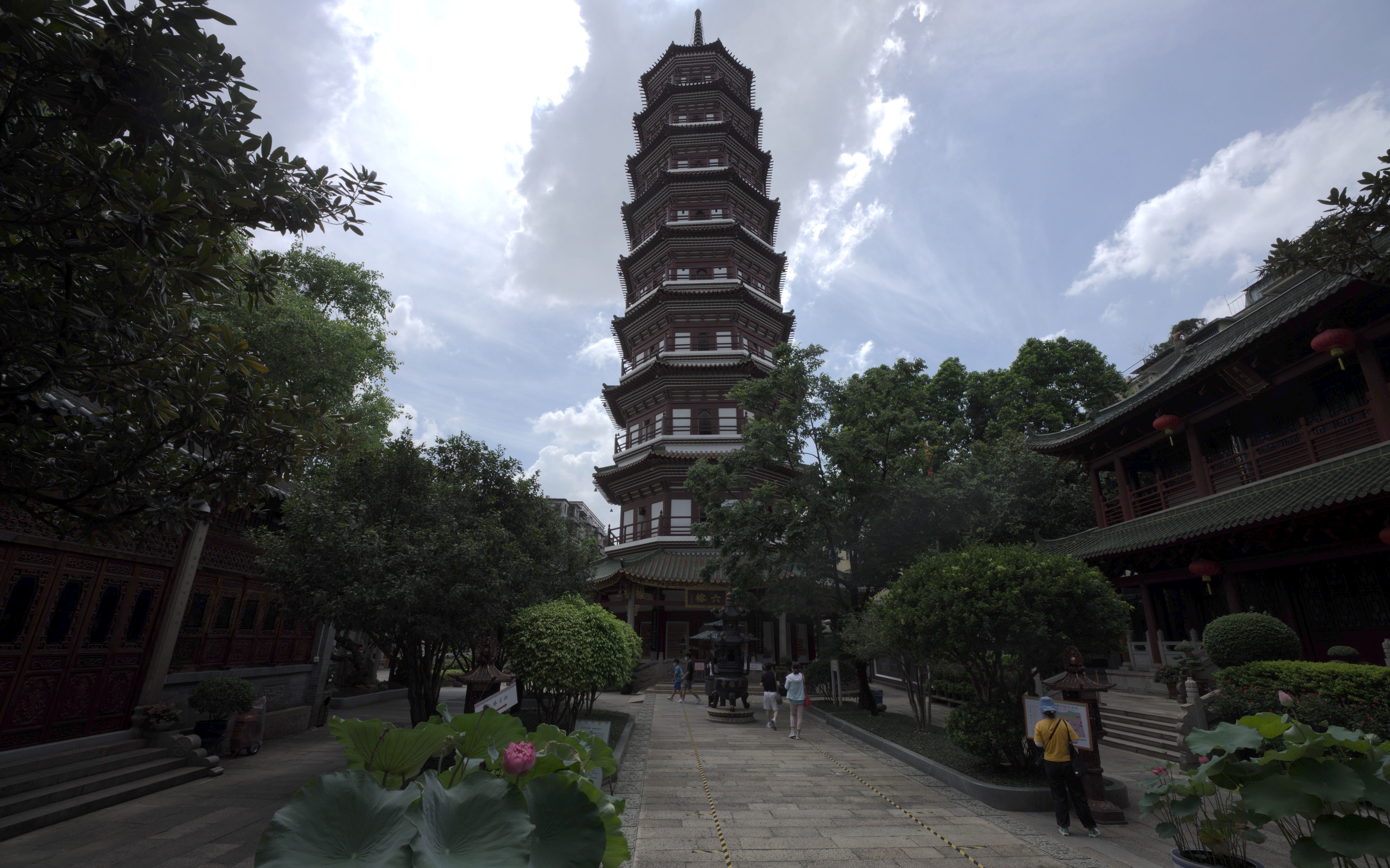 广州六榕寺 4k高清 行摄中国(一)_哔哩哔哩 (゜-゜)つロ 干杯~-bili