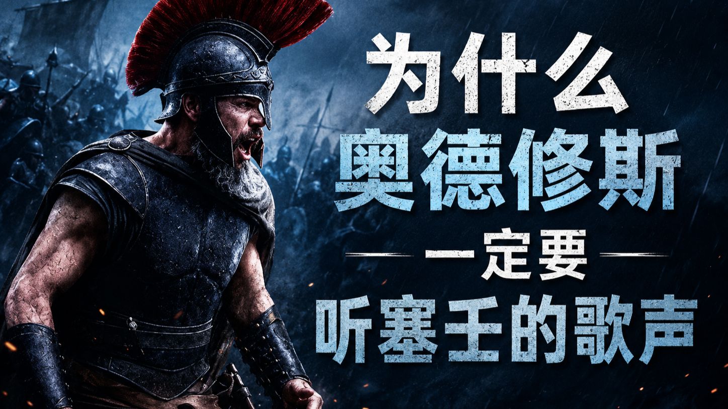 读《奥德赛》：为什么奥德修斯一定要听塞壬的歌声