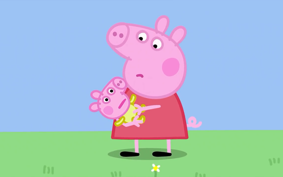 s2 episode 38 the baby piggy 看佩奇 学英语