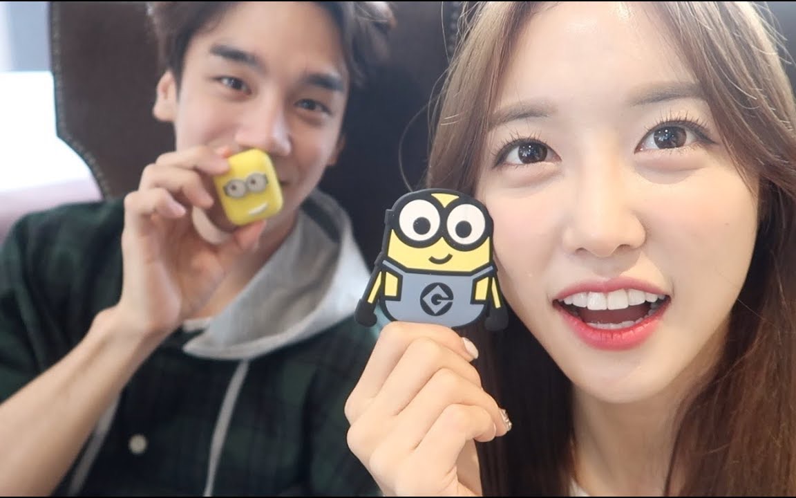 韩国vlog现役爱豆coco与演员洪承范的qa韩剧过来抱抱我rilaccoco