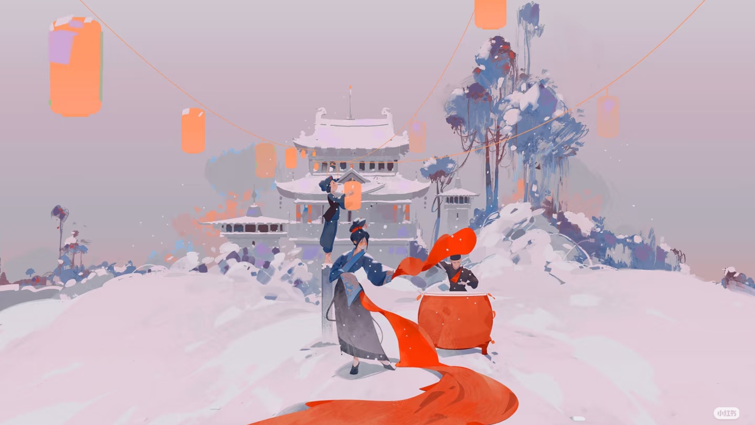 绘画过程|色彩的尽头是光色分形