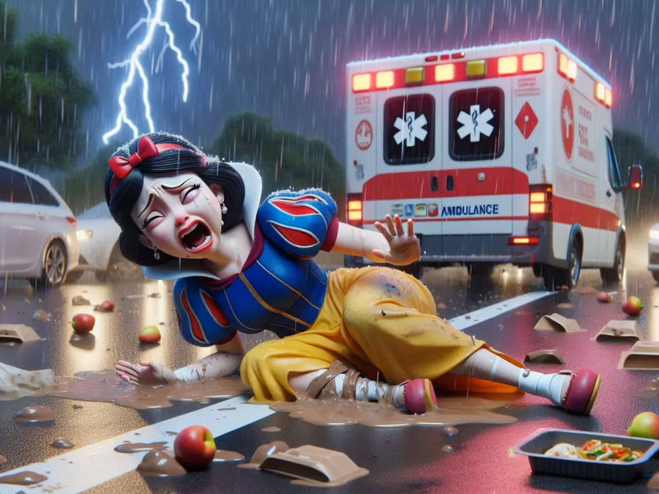 伤心的白雪公主