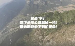 Tải video: 心跳加快！纵身一跃跳下山崖，带你沉浸式体验翼装飞行！