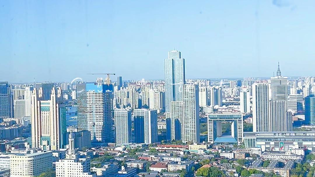 120米高空的风景