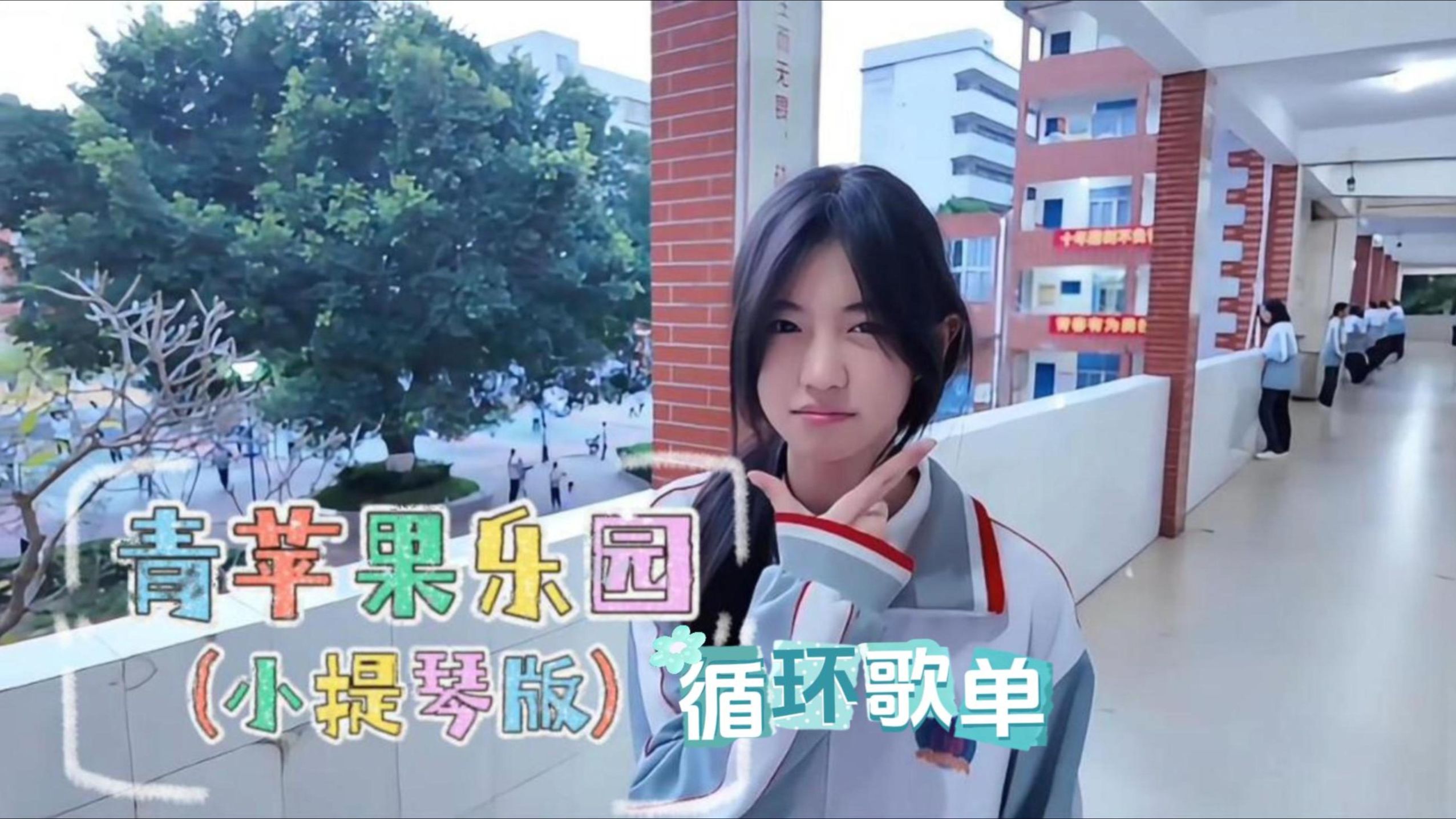 循环歌单|《青苹果乐园(小提琴版)》时间不会停止 经典永不过时 一阵强劲的音乐响起 欢迎来到青苹果乐园