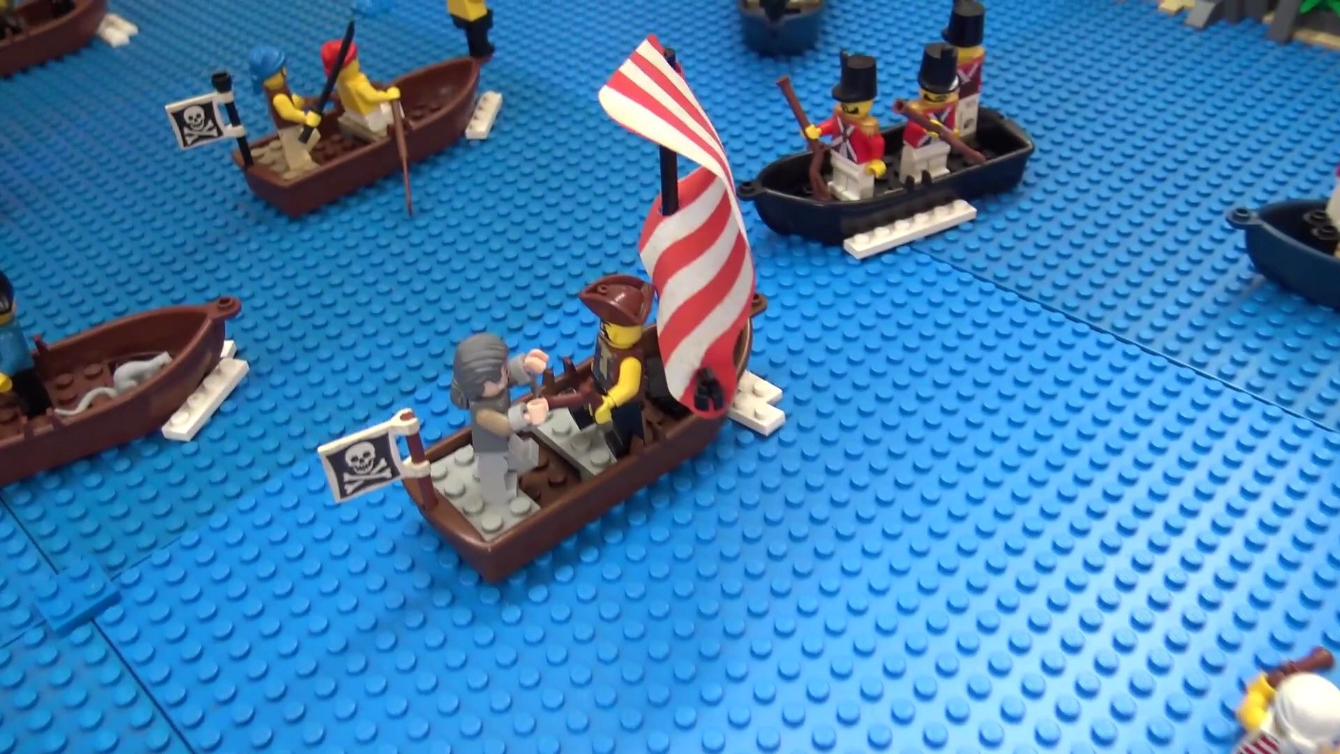 巨大的乐高海盗入侵帝国港口beyond