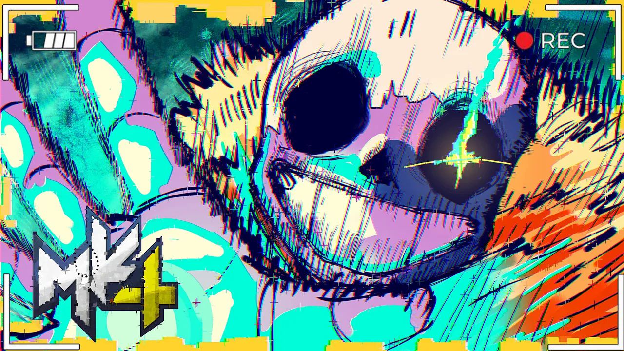 【Undertale/中字】GET DUNKED ON!- Sans The Skeleton（BY：MK4和FellTY OFC）