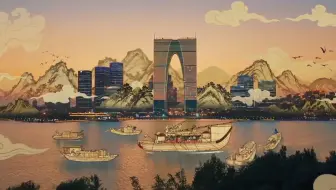 【实景动画】古今融合+虚实结合❗这宣传片不火都没道理