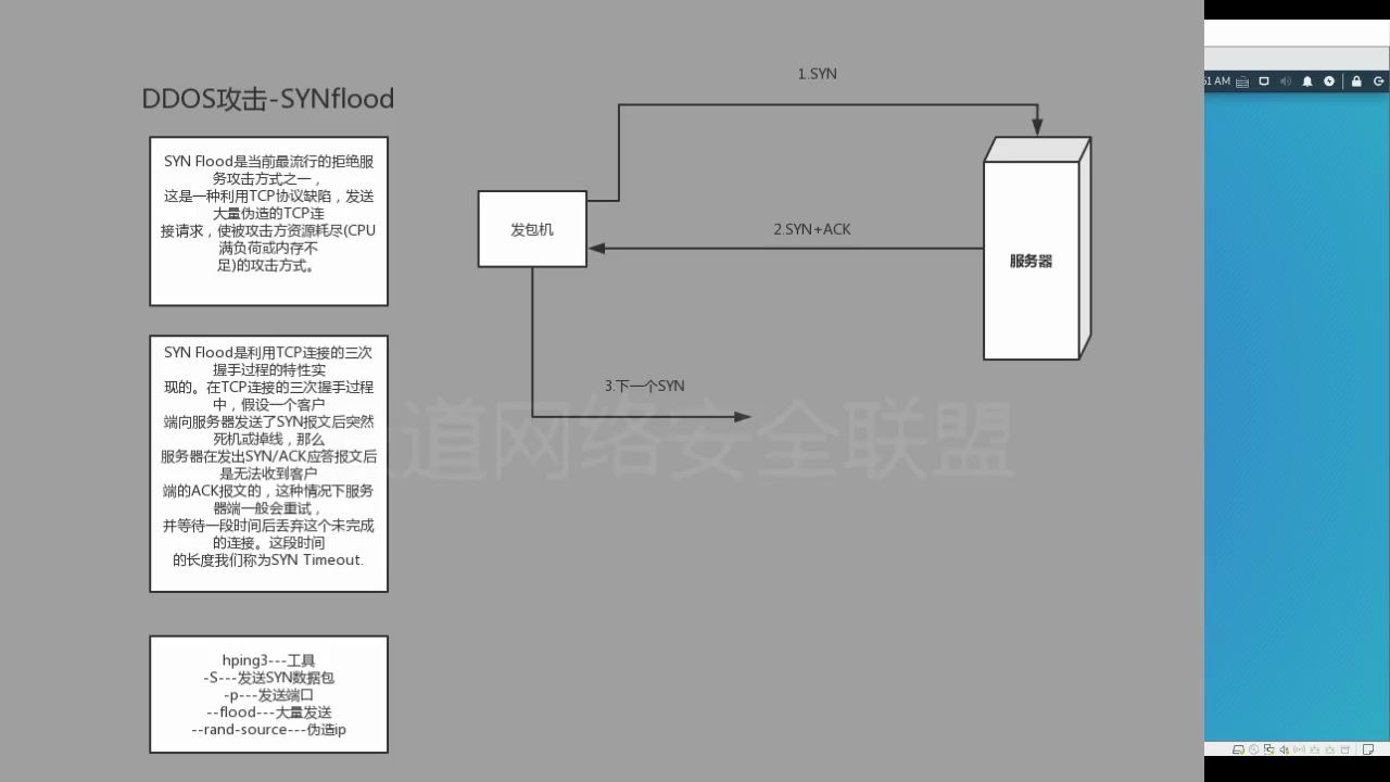 SYN攻击原理 演示哔哩哔哩bilibili