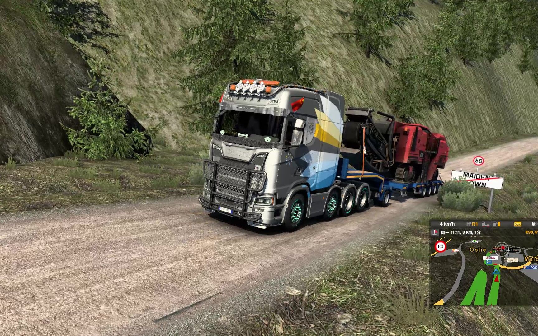 活动作品欧卡2山路重载模组地图