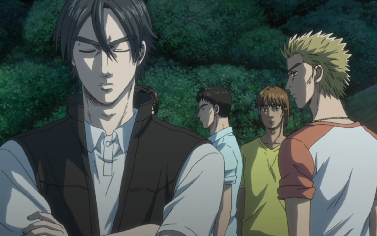 头文字d 拓海vs信司20 信司让车,凉介:有变化就有机会,主角已经到齐