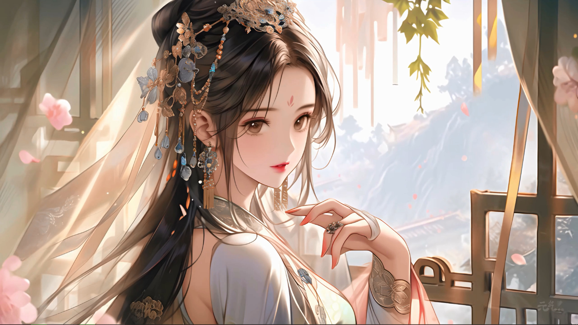 《一路生花》- 温奕心 -【hi-res无损音质】【4k高清壁纸】