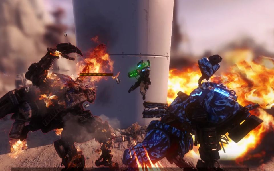 【泰坦陨落2】困难单人帝王虎大