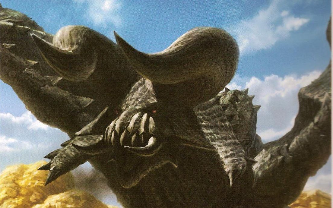 『lancriscer chronicle』长枪黑角龙〖mhp2g