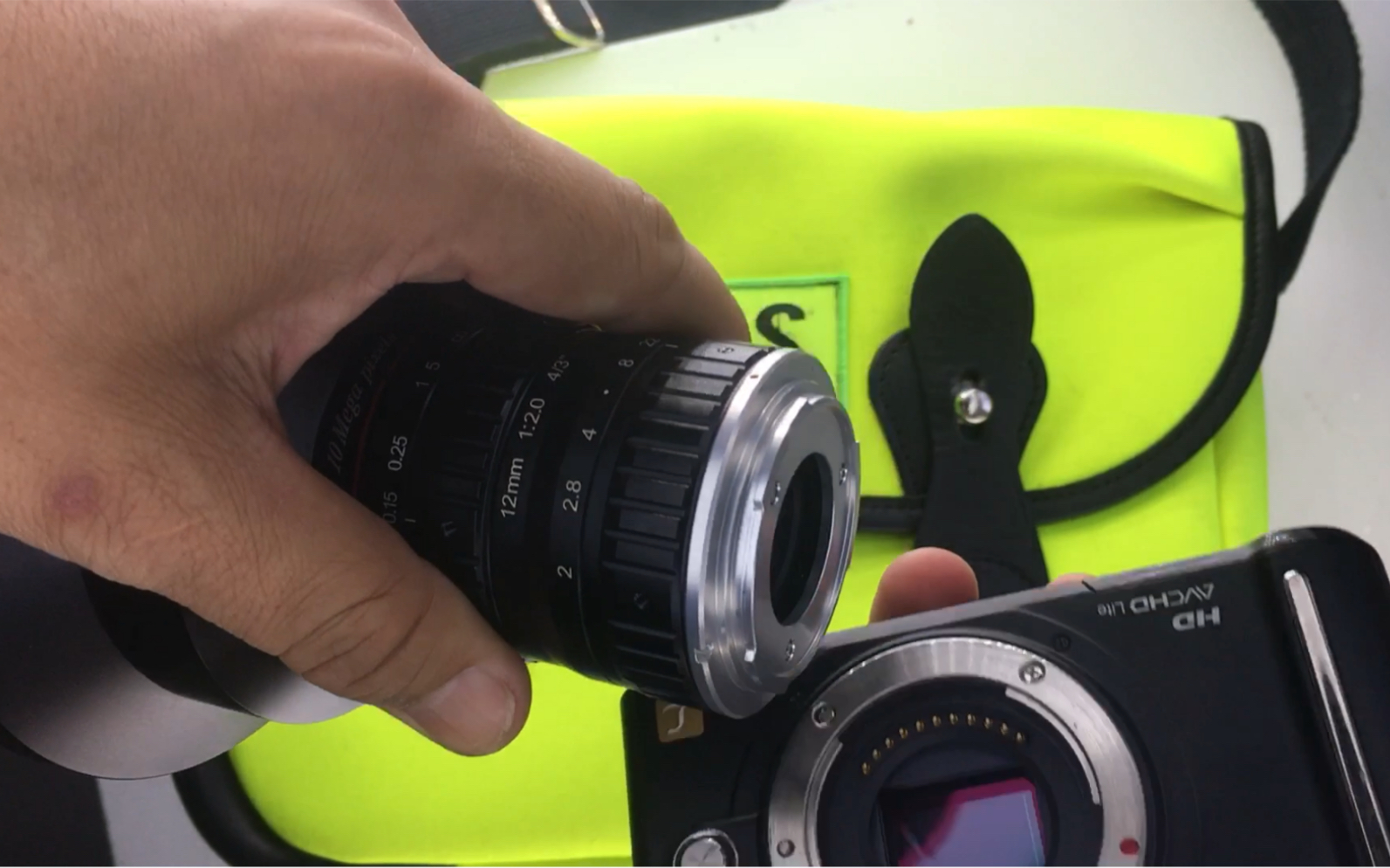 m43卡口工业镜头12mm/f2_哔哩哔哩_bilibili