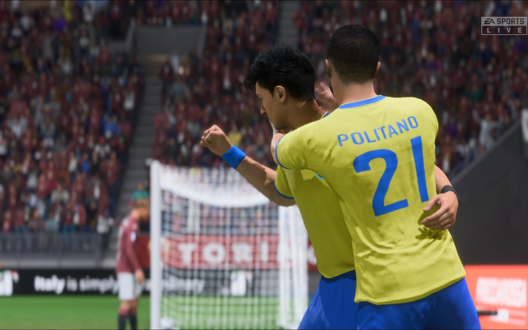 fifa23自创球员"尚封夜"在意甲连场完成大四喜【足球生涯051期】
