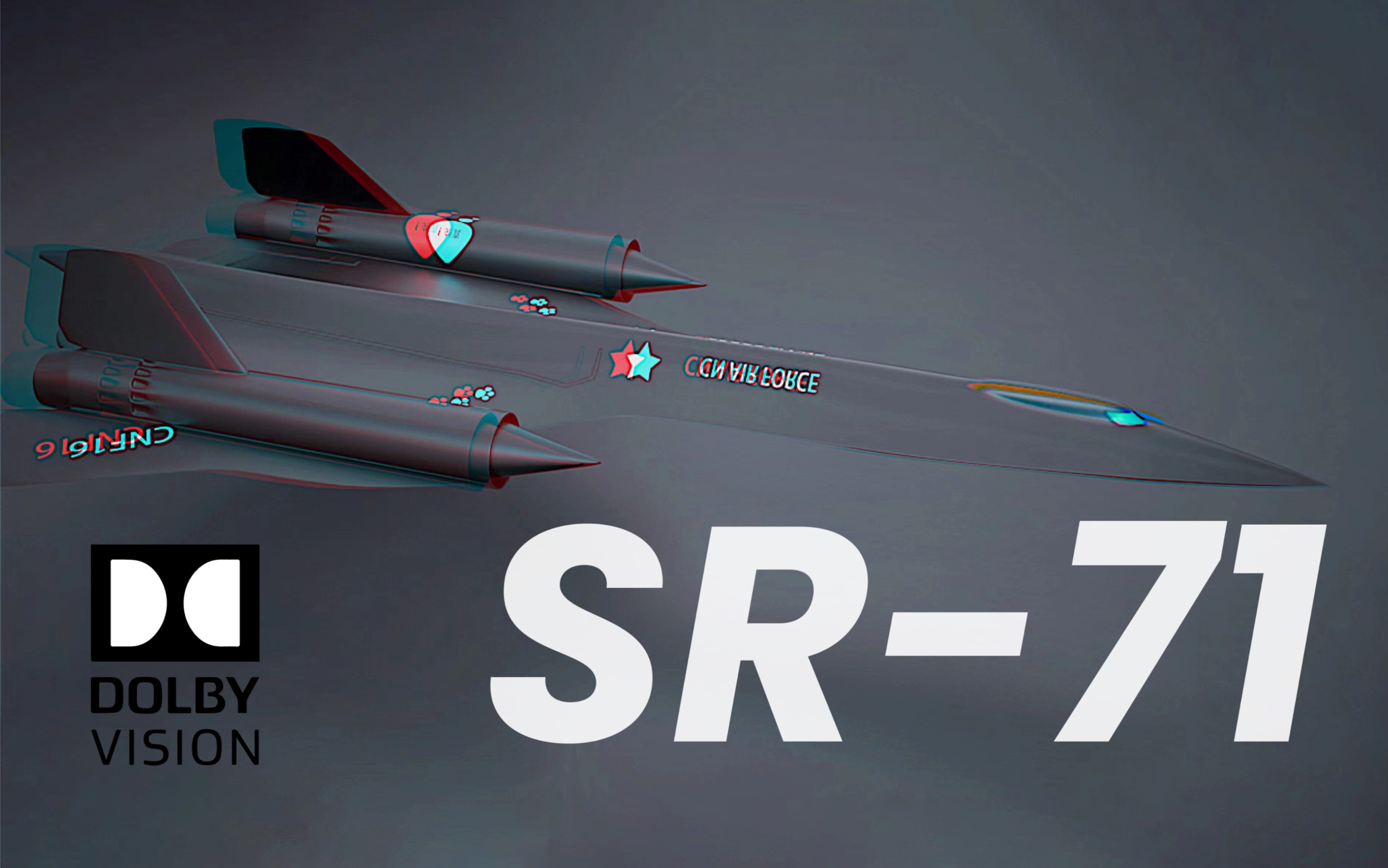 [图]杜比视界看世界之——SR-71|一生无敌，黑鸟再现#（上）