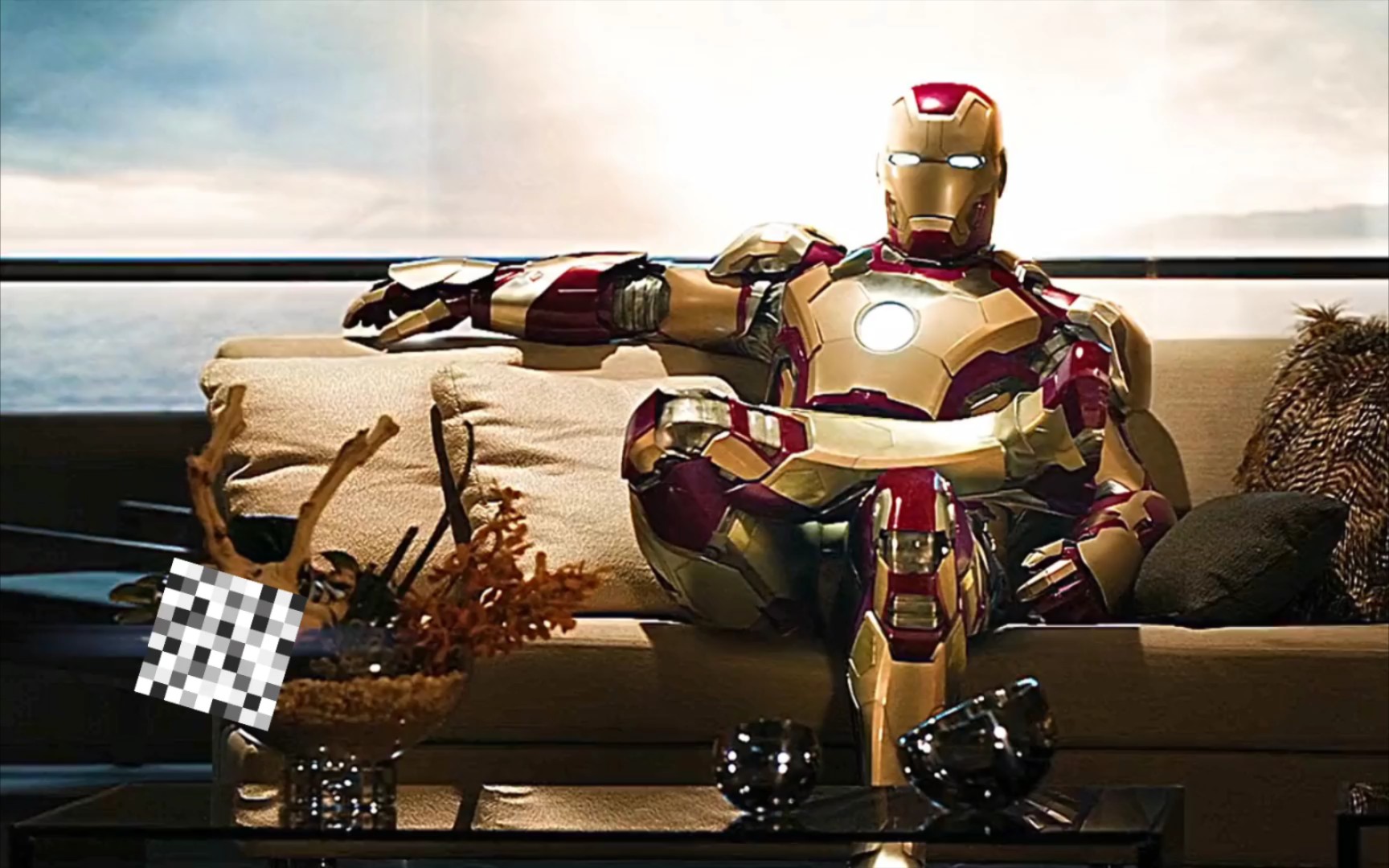 钢铁侠漫威机甲mark42反托尼战甲