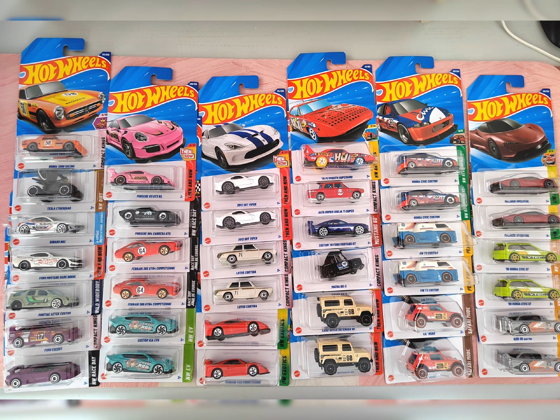 风火轮2025l批次开原箱