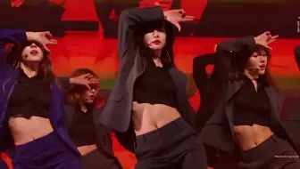 女团cover EXO《Love Shot》Kai位直拍 点击收获超A马甲线美女