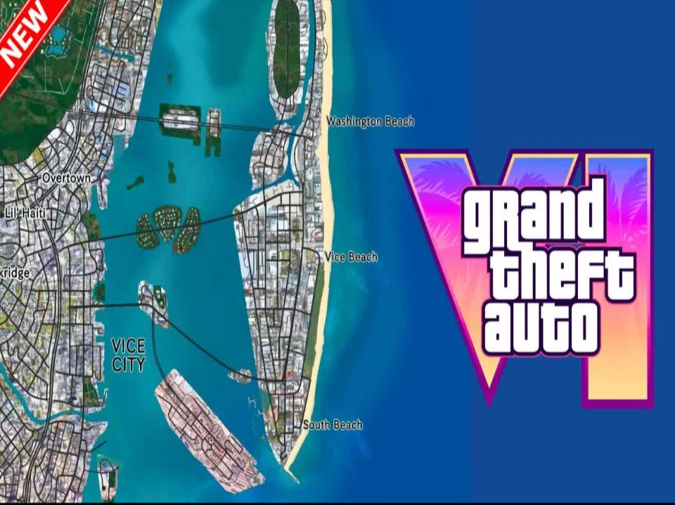 [图]GTA6：全网最细泄露地图全爆料！