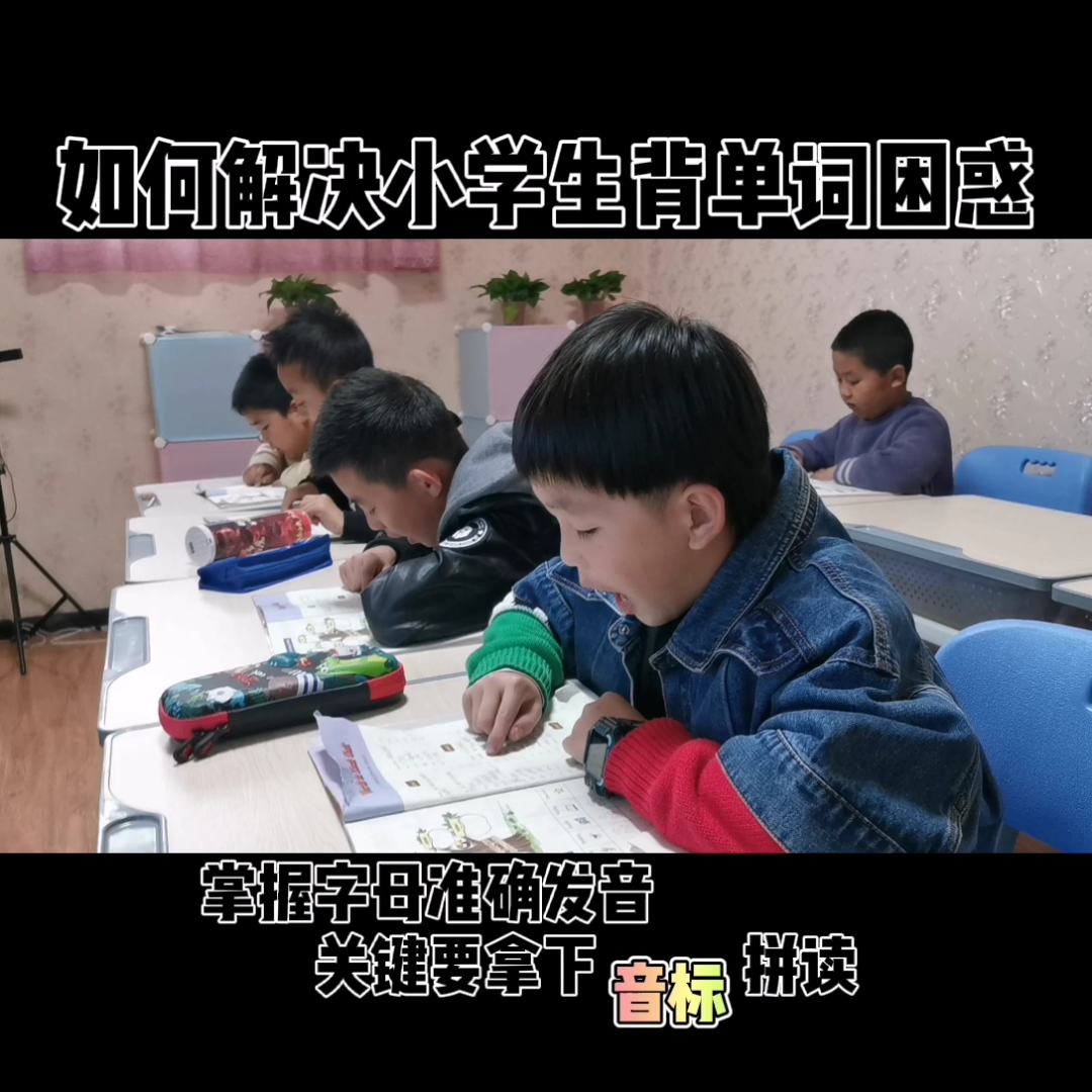 如何解决小学生背单词的困难首先要掌握