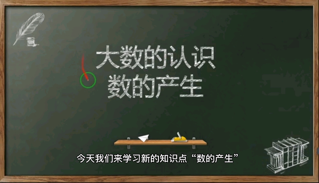 四年级上册数学:数的产生哔哩哔哩bilibili