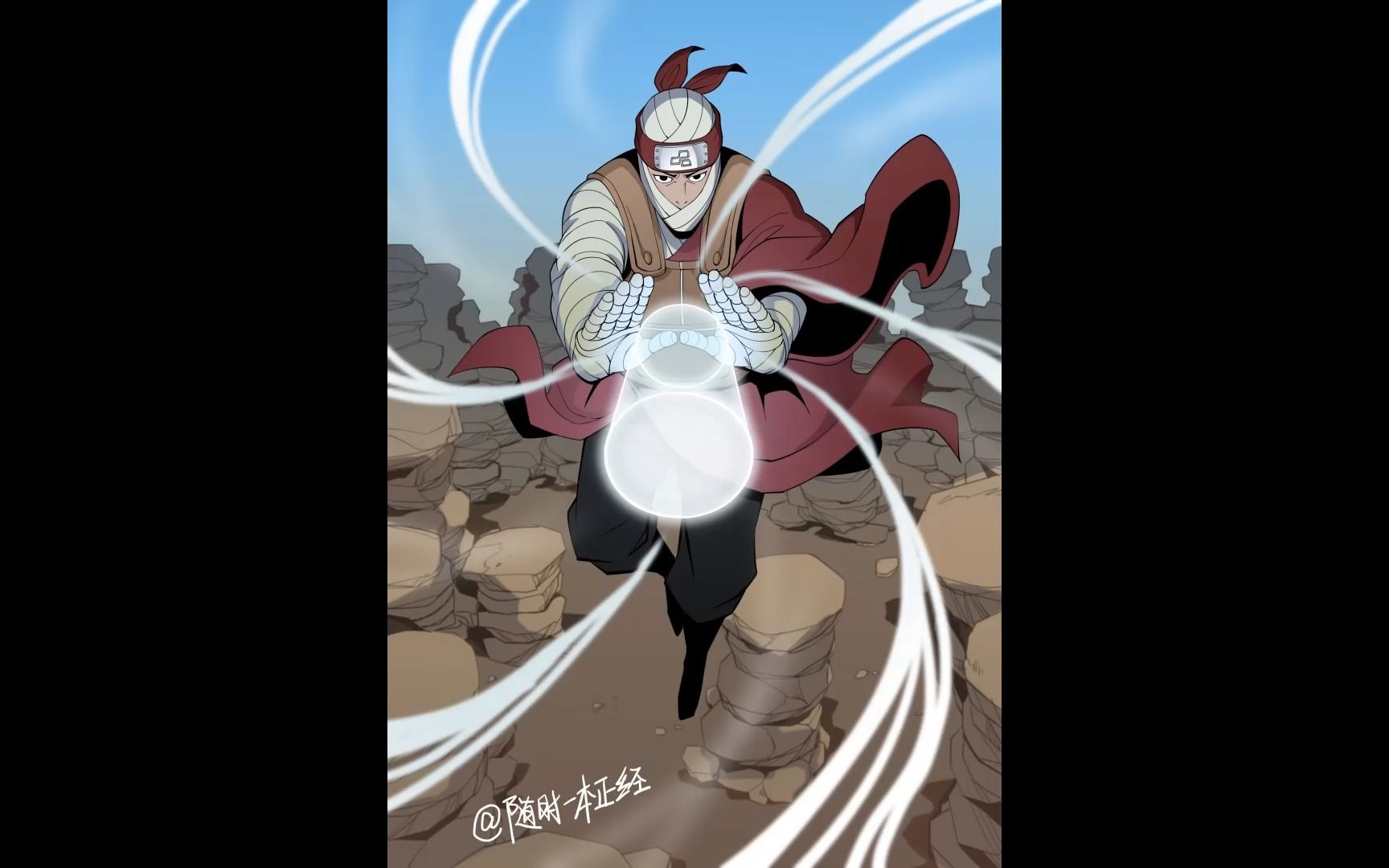 八十年老火迷绘火影忍者——最没有存在感的强者 二代土影 无