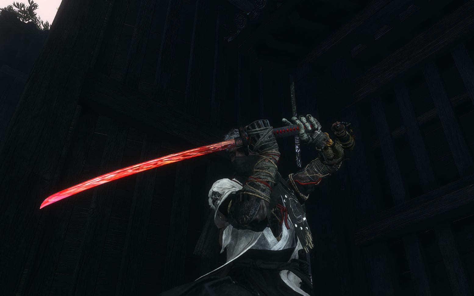 只狼mod晶体材质的楔丸名刀初火