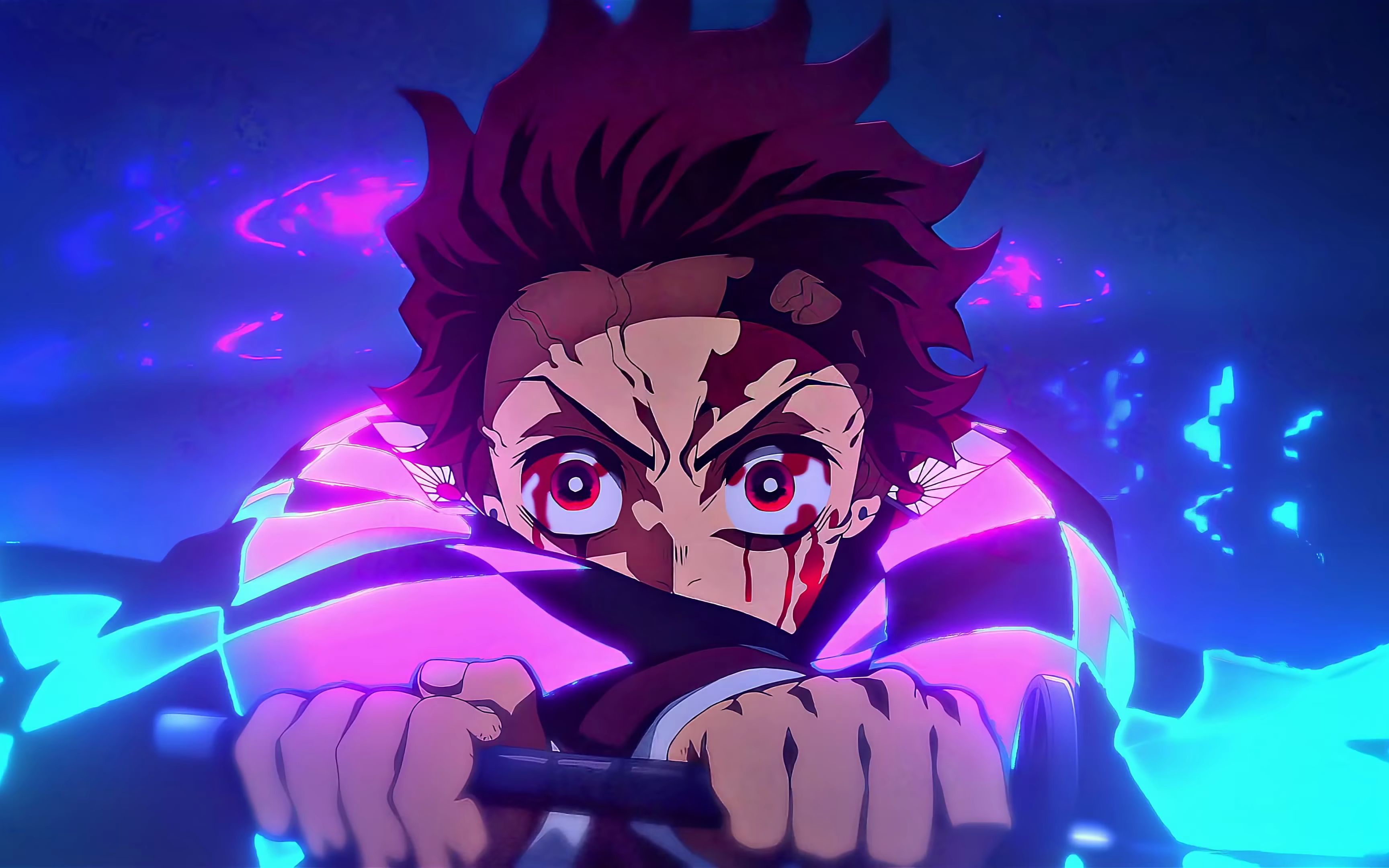 鬼灭之刃4k剪辑,感受战斗的丝滑