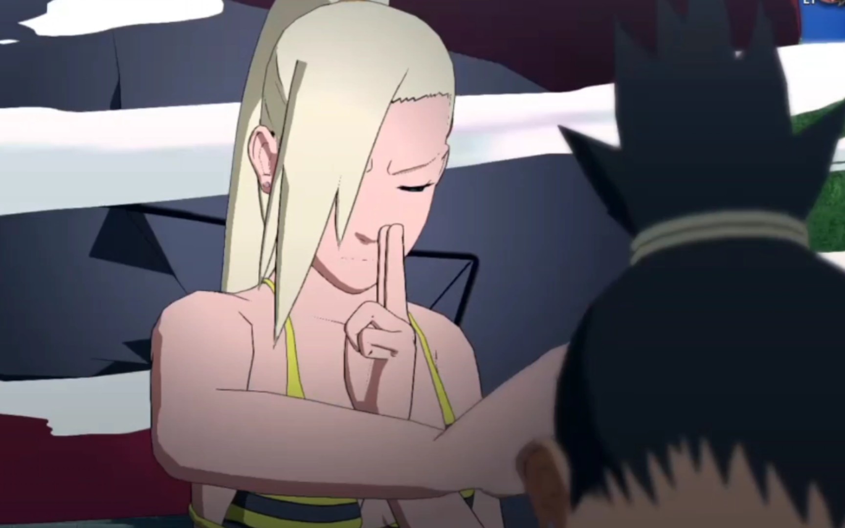 《火影忍者究极风暴4》猪鹿蝶三人技能展示