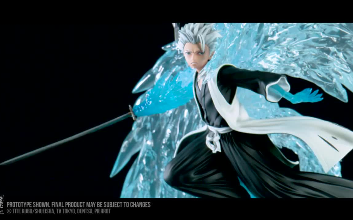 【T社死神 日番谷冬狮郎雕像 官方视频】Tōshirō Hitsugaya HQS by Tsume_哔哩哔哩_bilibili