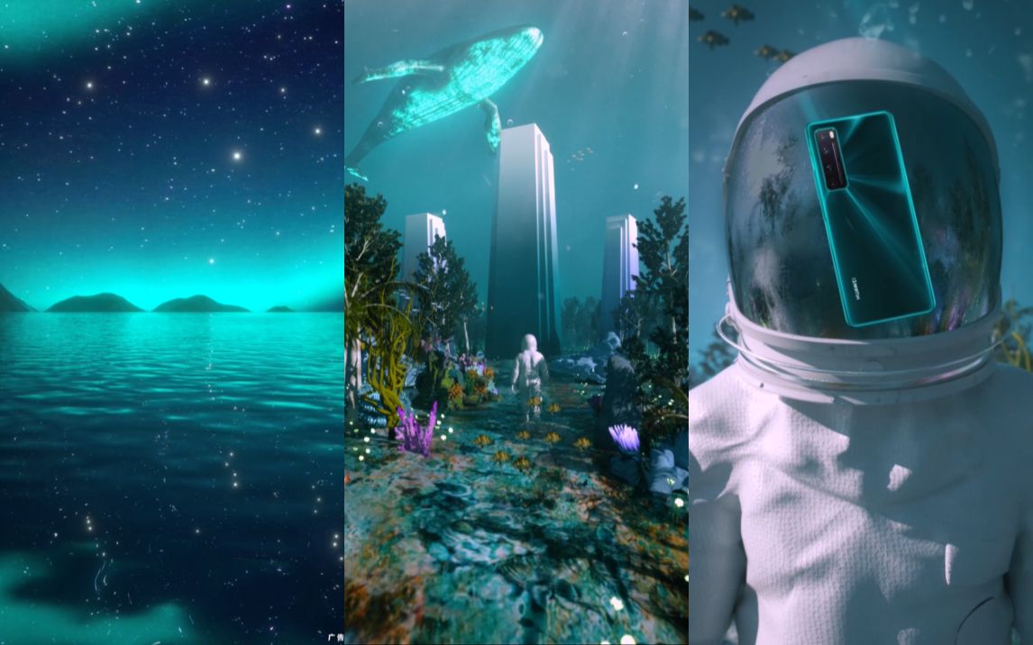 华为nova7 绮境森林(宇航员cg)