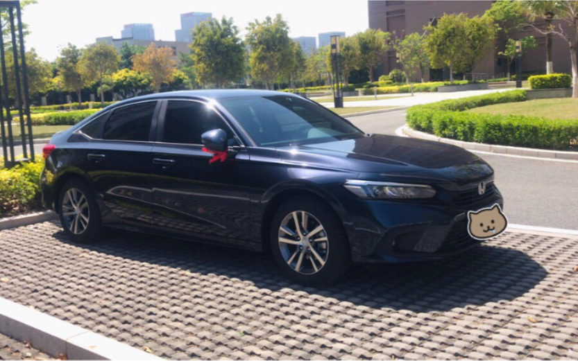 十一代思域,劲动版暗金蓝～提车42天,越开越喜欢!