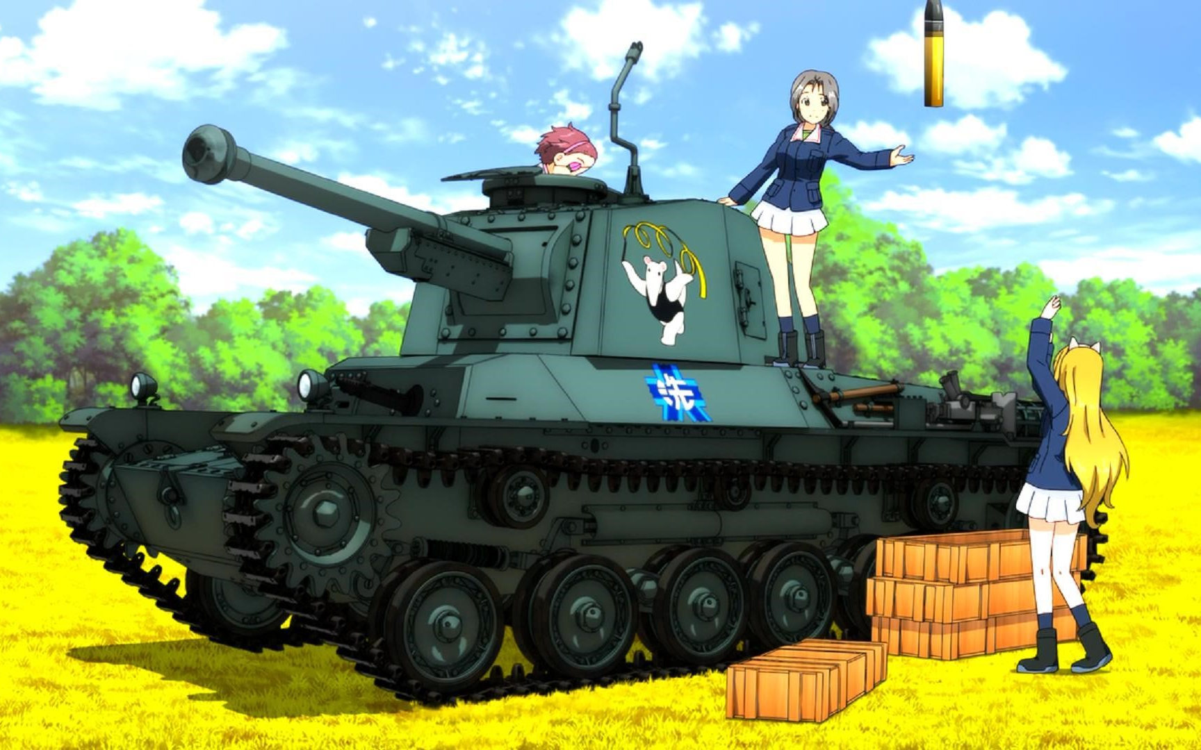 [战车雷霆]装甲不够,火力来凑——三式中战车改击杀集锦