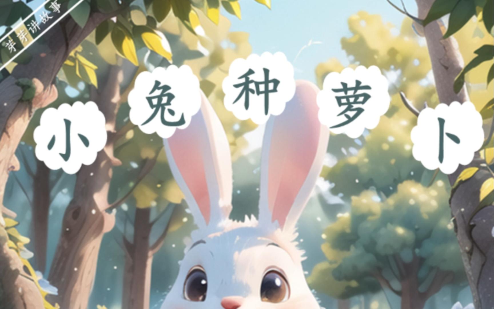 儿童故事【小兔种萝卜】学会坚持