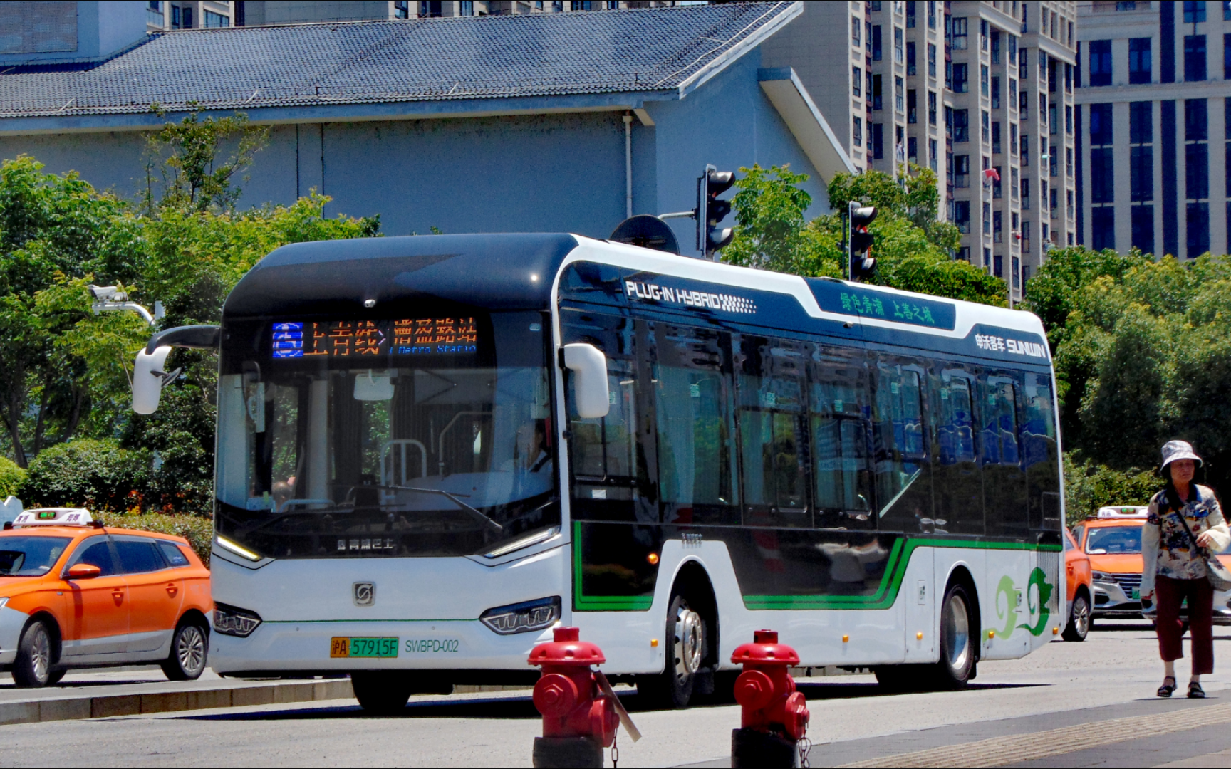 【随意瞎录】上海公交青浦巴士上青线swbpd(申沃 swb6129chev01g (i