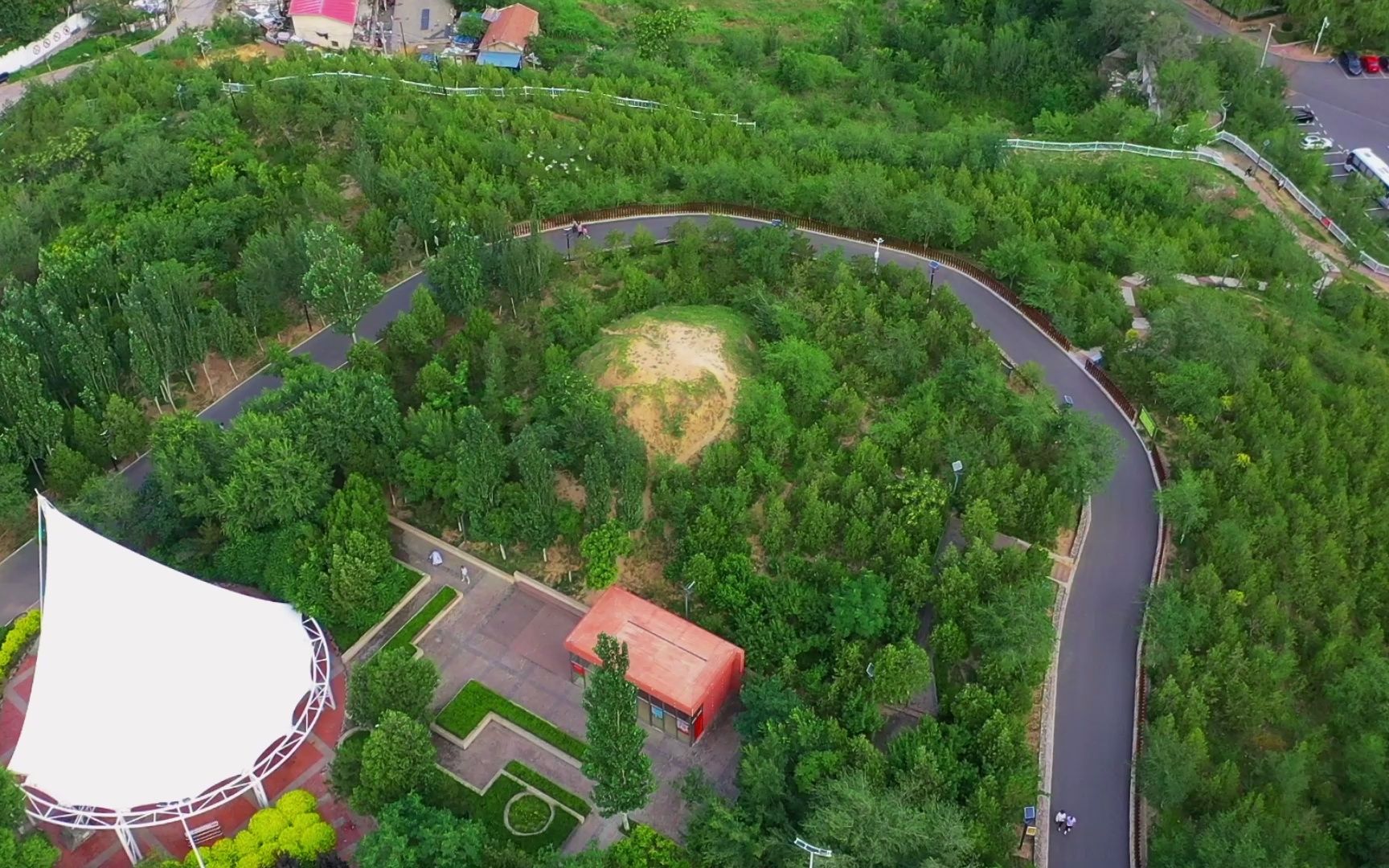 瞰张家口 七里山公园