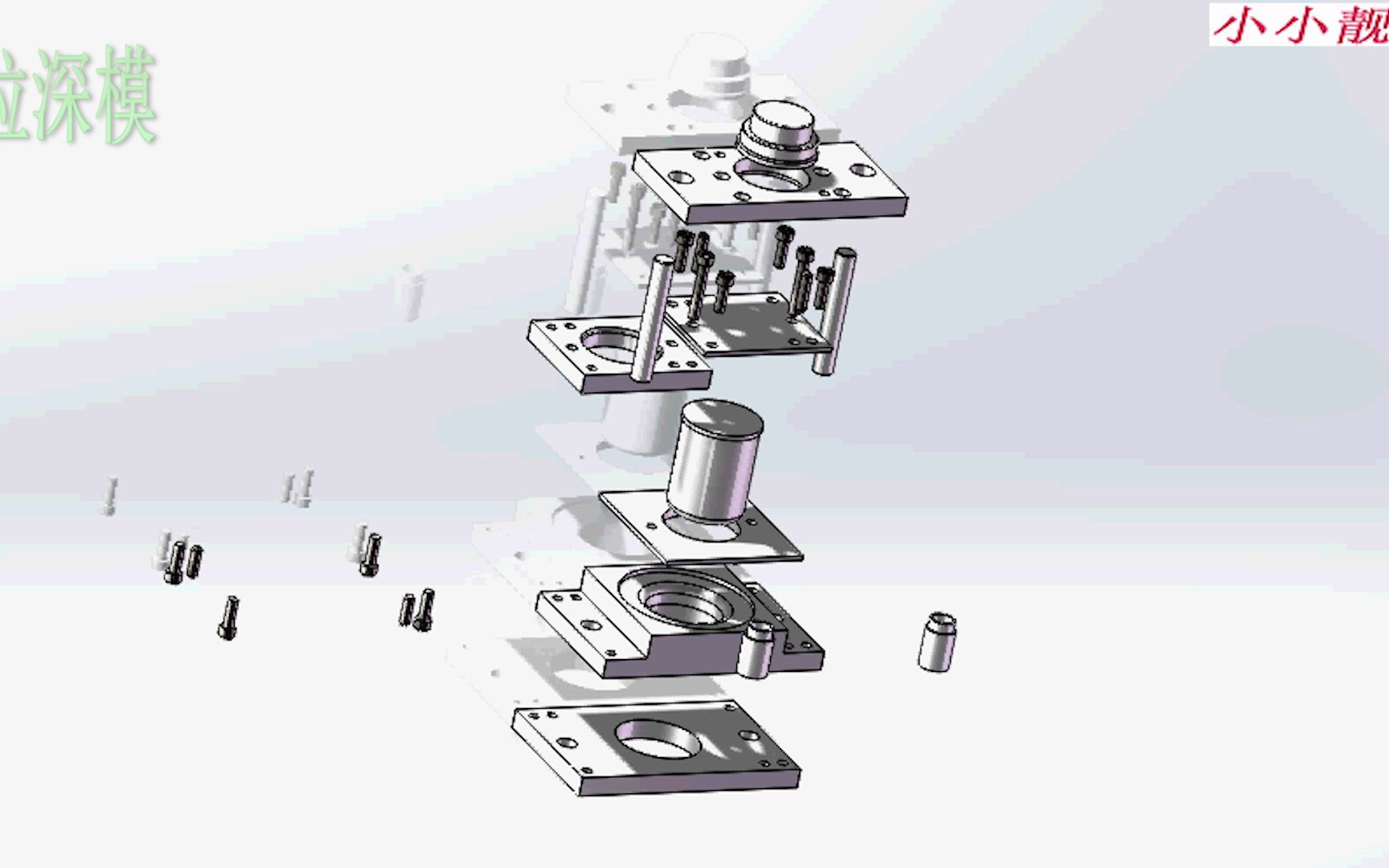 [图]solid works建模——冲压模具设计