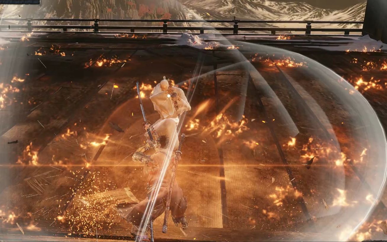 【只狼】真·无伤接老一心次元斩(全程无伤完美格挡)_哔哩哔哩_bili