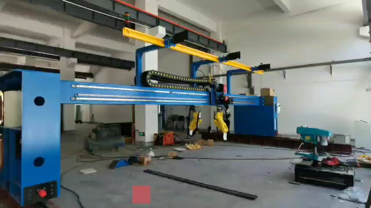 焊接机械手龙门架 八轴双机机器人龙门桁架