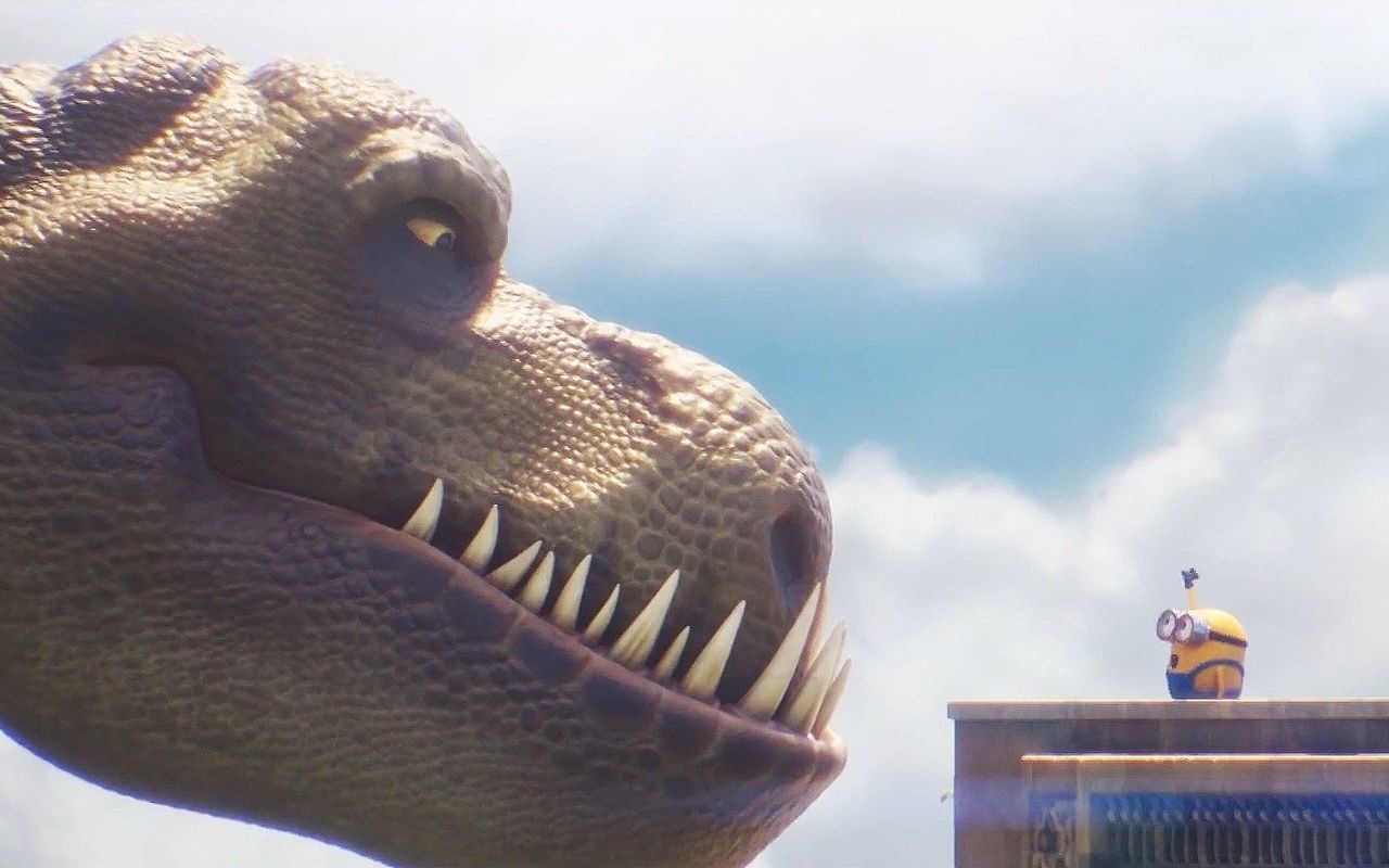 《侏罗纪世界3》x《小黄人2》联动预告片