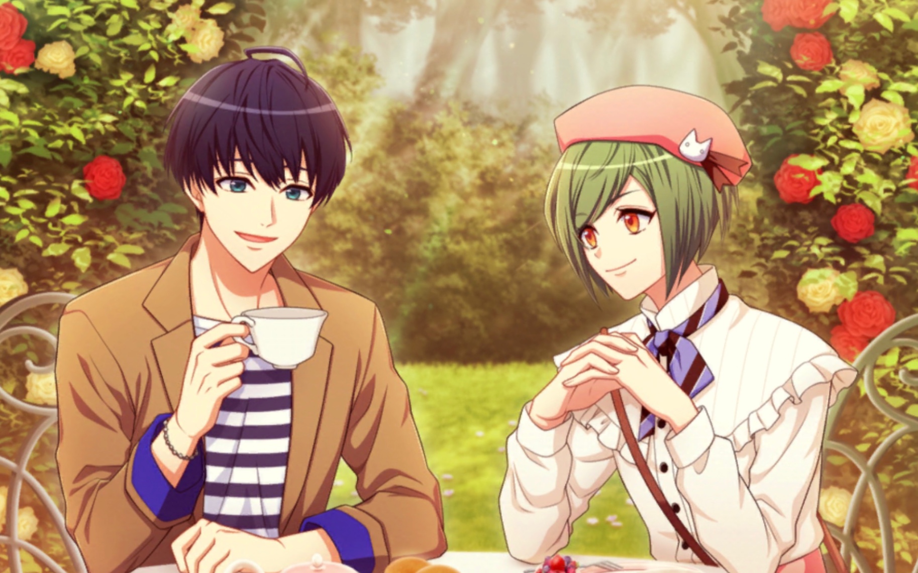 【a3!满开剧团】繁中 夏组&冬组合宿活动剧情 炫目的蔷薇之馆