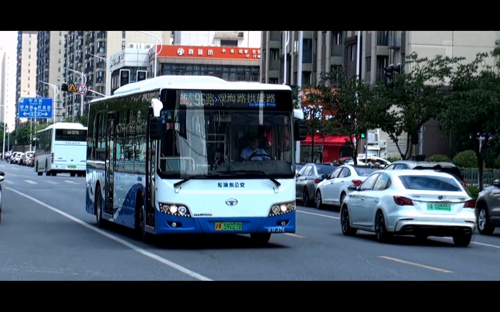 上海公交 浦东南汇 浦东96路 w1f-085