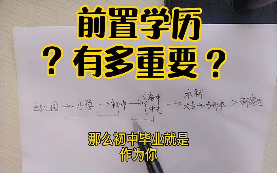 前置学历到底有多重要?哔哩哔哩bilibili