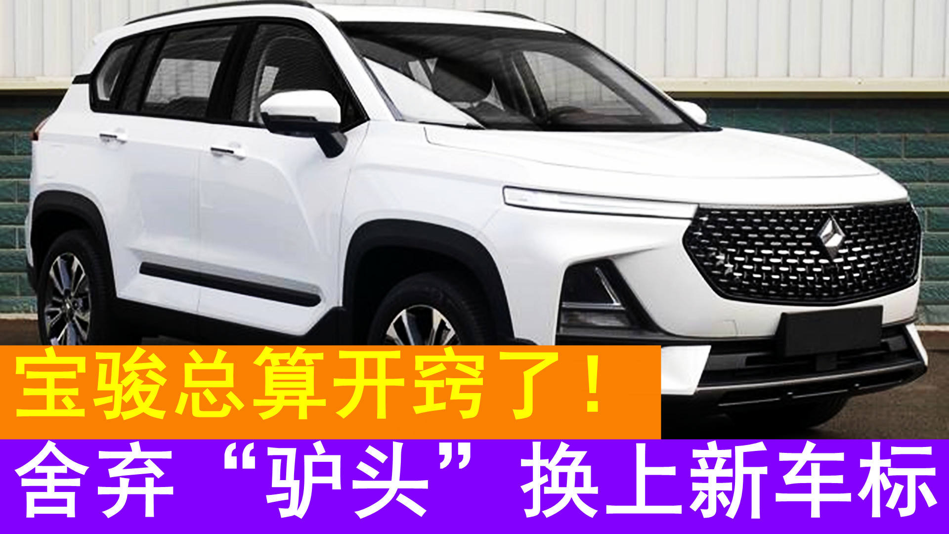 宝骏换掉了驴头车标?新标霸气上档次,网友拍手:早这样早就火了